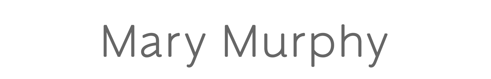 Mary Murphy Logo